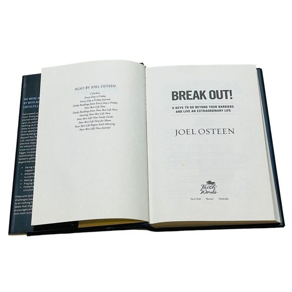 10/$25🦋 Break Out! by Joel Osteen - Picture 6 of 12